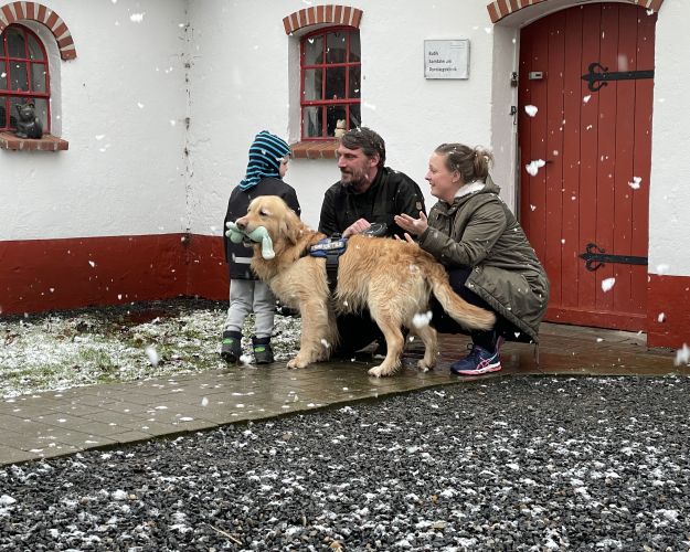 Familien Langberg med Jason