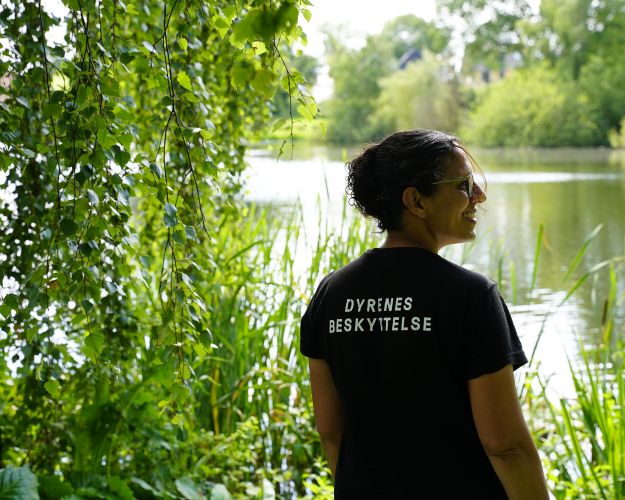 Michelle Braganza er frivillig kredsformand og vildtplejer. Hun er i sandhed en dyrebeskytter. Foto: Lisa Rønne