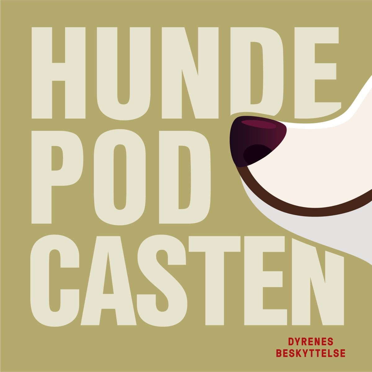 Hundepodcastens logo